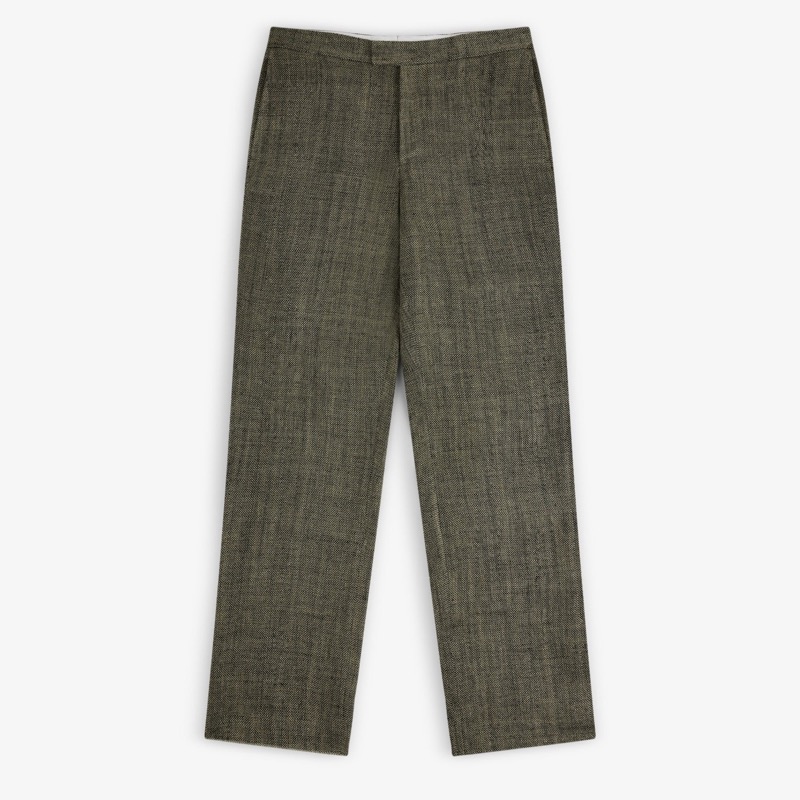 Yarn Dyed Linen Suit Trouser