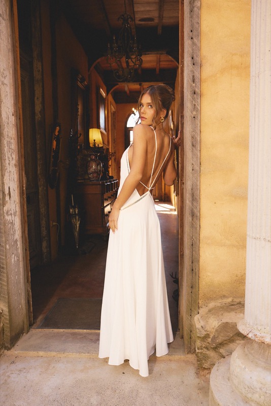 Posey Maxi Dress White