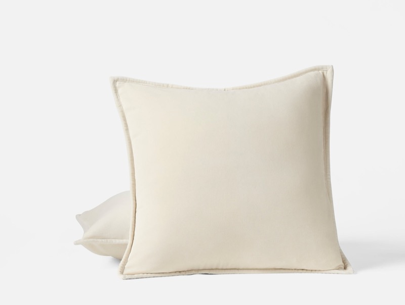 Velvet Organic Pillow Cover